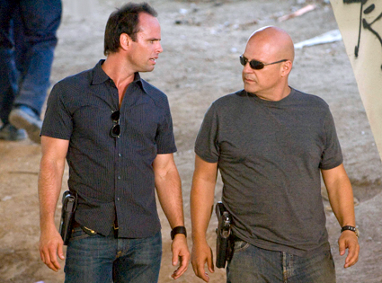 Walton Goggins, Michael Chicklis, The Shield Walton Goggins, Michael Chicklis, The Shield